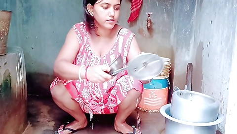 Stunning brunette in a sexy outfit fucks her stepbrother