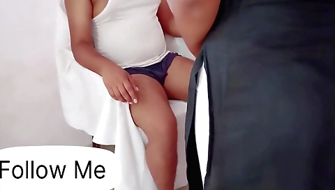 Indian wife gets fucked in her bedroom and her pussy