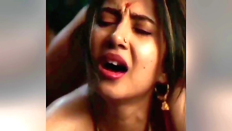 Indian movie girl gets fucked in the middle of a movie