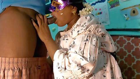 I'm fucking my hot lover in my bedroom in amateur video