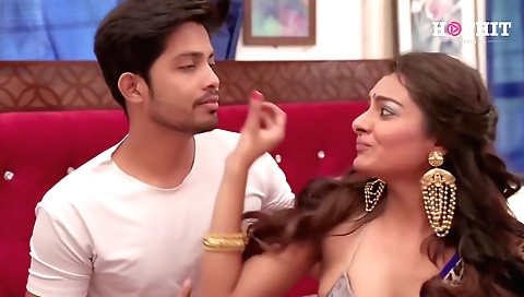 Indian hottie with a tattooed ass is getting fucked in the yard