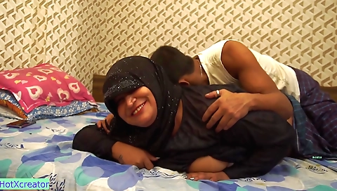 Indian milf is fucked with dildo in the amateur porn