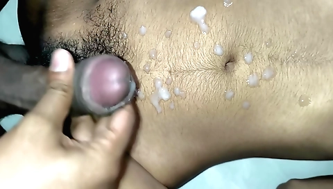 Indian girl getting her hairy pussy filled with cum