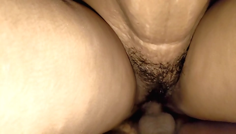 Indian girl with large breasts fucked hardcore from behind