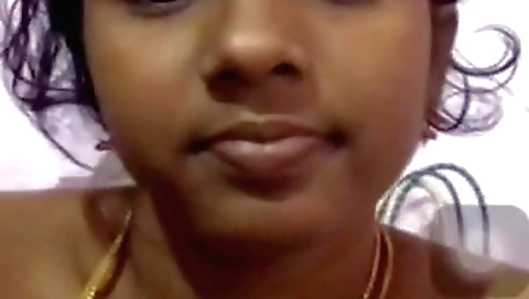 Horny amateur indian brunette is naked and masturbating