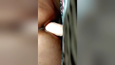 Indian Desi Neha Bhabhi Putting 8 Inch Dildo In Ass