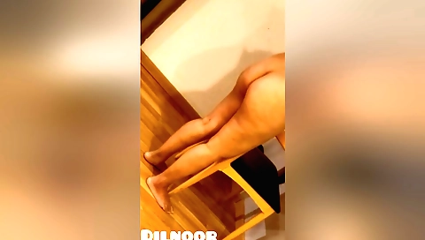 Hairy girl in sexy lingerie makes it a pleasure to ride