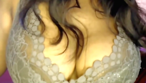 Blonde woman in amateur solo video of masturbating