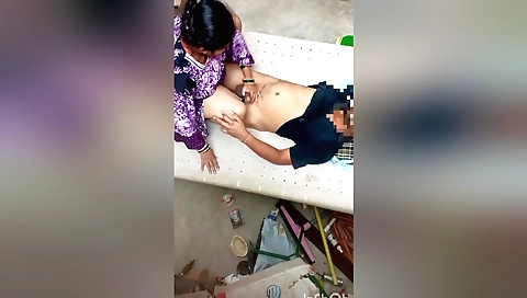 Mature chick with big tits and an ass gets fucked in her mouth