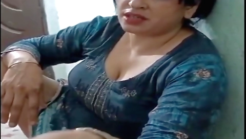 Indian milf in hot house 100% fucked in her bedroom