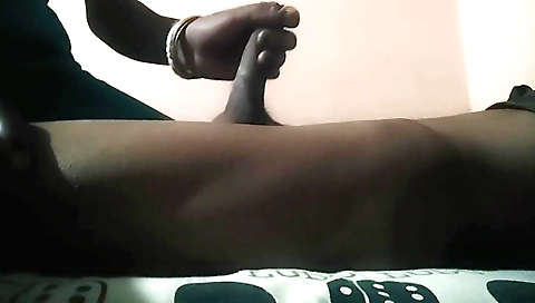 Indian girl fucks and gets a handjob by her friend