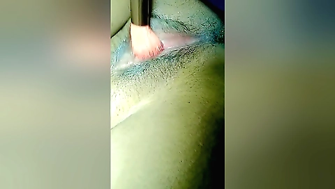 Solo female takes a lot of hard dicks in her wet pussy