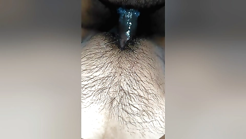 Indian girl in a nice bikini fucked in her hairy pussy