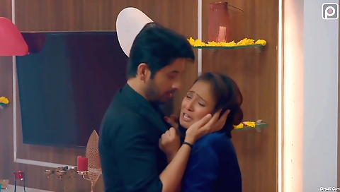 Old guy takes a pretty brunette and fucks her young ass