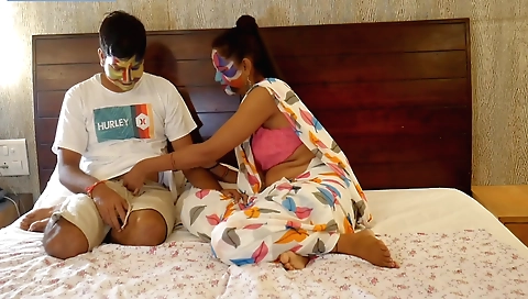 I get a good load on my tits and ass after my teacher 1st class