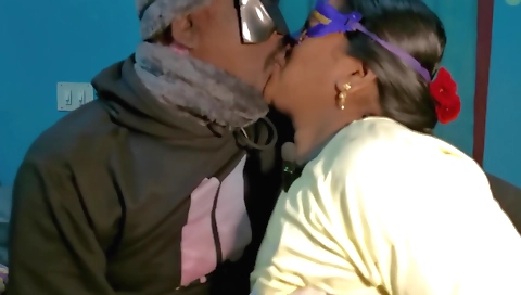 Brunette milf fucks with her stepbrother in a hot room