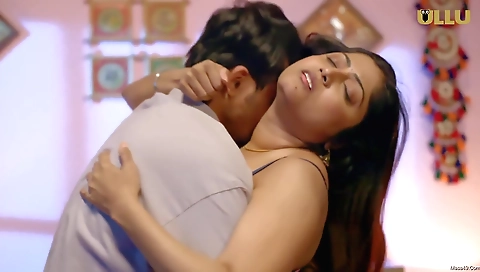 Indian brunette 18+ is fucked by a dick in a long black skirt