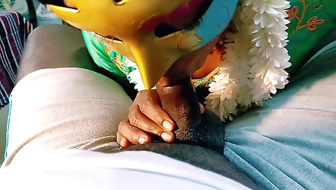 Amateur brunette babe in a sexy white dress enjoys some action