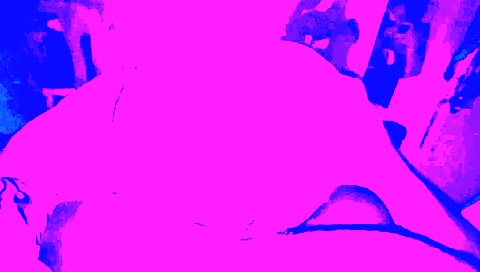 Stepsister wakened up with her big ass in the air (red light)