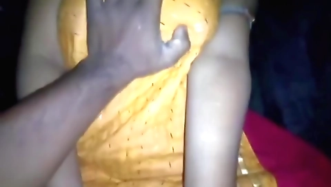 Big tits brunette amateur is getting filmed outdoors