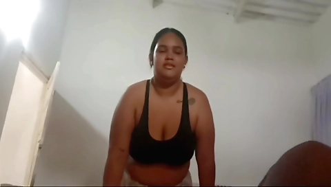 Brunette with big boobs gets fucked by her stepbrother