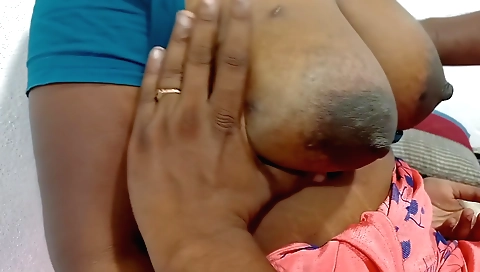 Indian wife has a hard time with her husband's dick