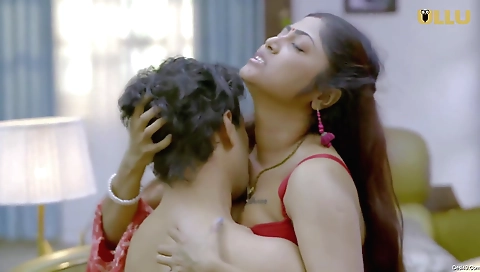 Big tits brunette woman rides her ass and her cunt