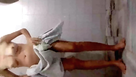 Solo desi chick wearing a white shirt 2017 webcam video