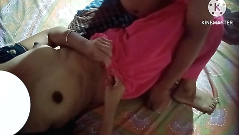 Indian brunette amateur girl with a big ass in big ass fuck