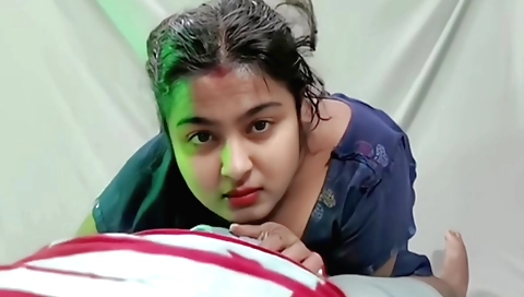 Step sister and her stepbrother have wild fun with their bedroom