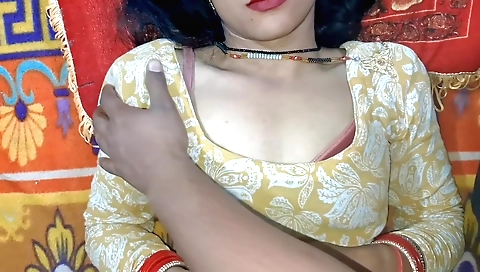 Indian wife gets her pussy licked and fucked by big rod