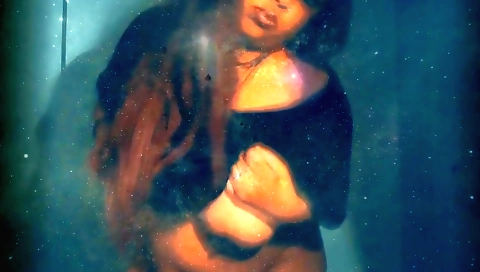 Stunning solo pose of an attractive brunette teen 18+