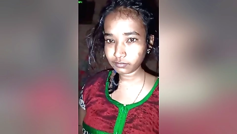 Indian girl with natural body in a homemade hardcore vid