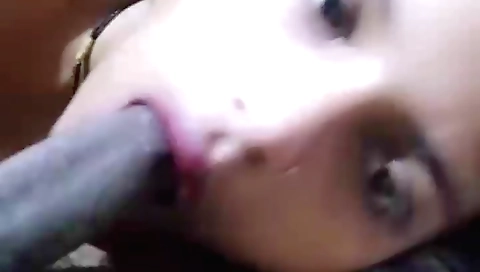 Steampunk brunette chick gets fucked in the webcam