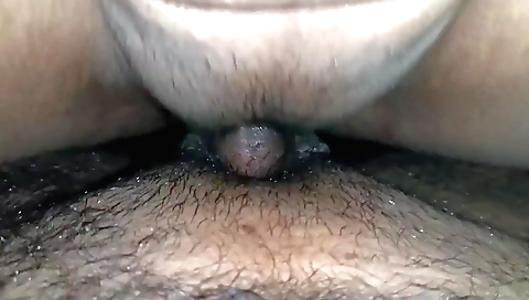 I'm fucking a creampie to the hairy pussy of my stepbrother