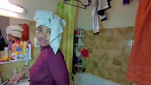 Indian babe with a nice big ass in a white dress solo video