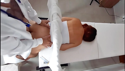 Redhead amateur with a small beard and long hair 18+