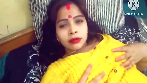 Black dude gets his cock deep inside a busty brunette