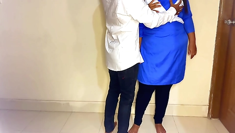 Big ass and big tits 18+ teen babe plays with a big cock