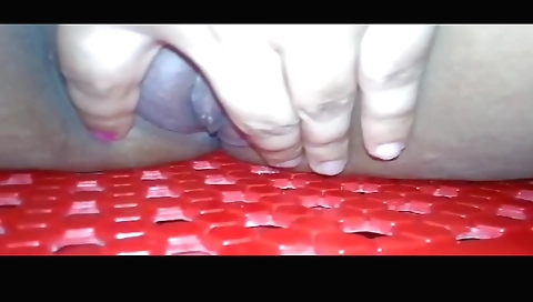 Sexy brunette with sexy body masturbates on webcam