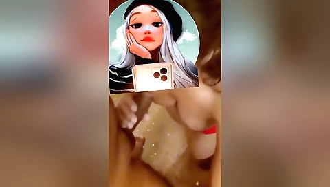 Gorgeous brunette 18+ amateur video with a nice ass