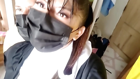 Indian woman with a small face and big ass has sex with a priest