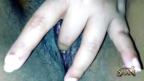 Nails on sexy and sexy natural tits on amateur solo video