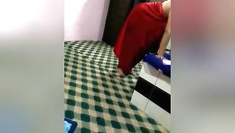 Hot amateur masturbation on homemade web camera vid