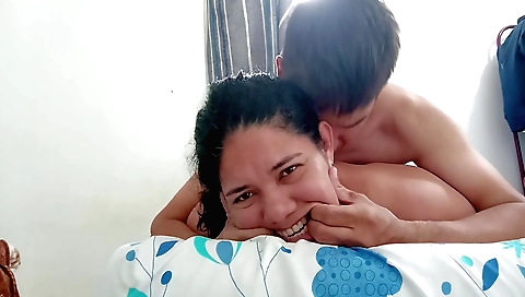 Indian amateur milf fucks her husband in a homemade porn video