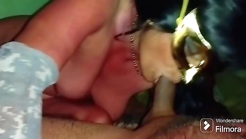 Blonde with a gorgeous ass fucked in a bedroom pov