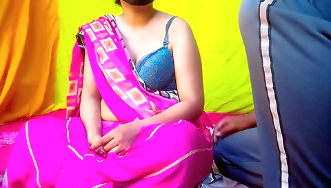 Indian brunette with a big booty fucked in her pussy