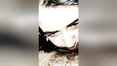 Amazable teen is making a big creampie of cum after it