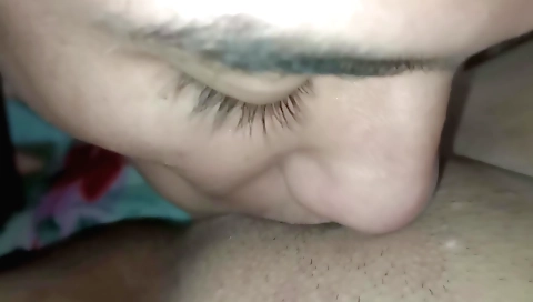 Amateur teen plays with her boyfriend's cock in hot scene