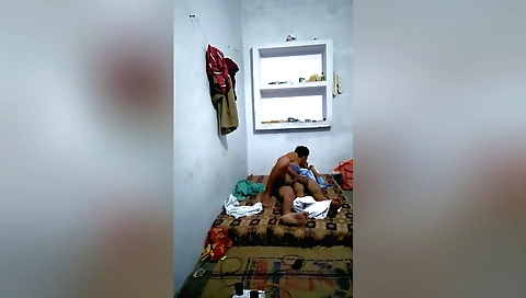 Brunette with round ass hard and nice fucked on web cam